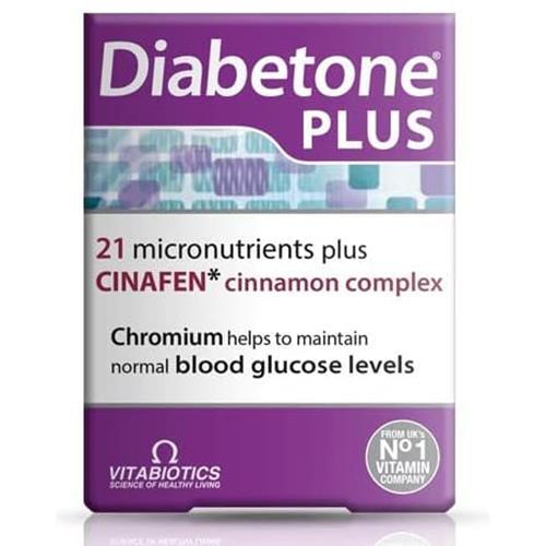 Vitabiotics Diabetone Plus – 84 Tablets