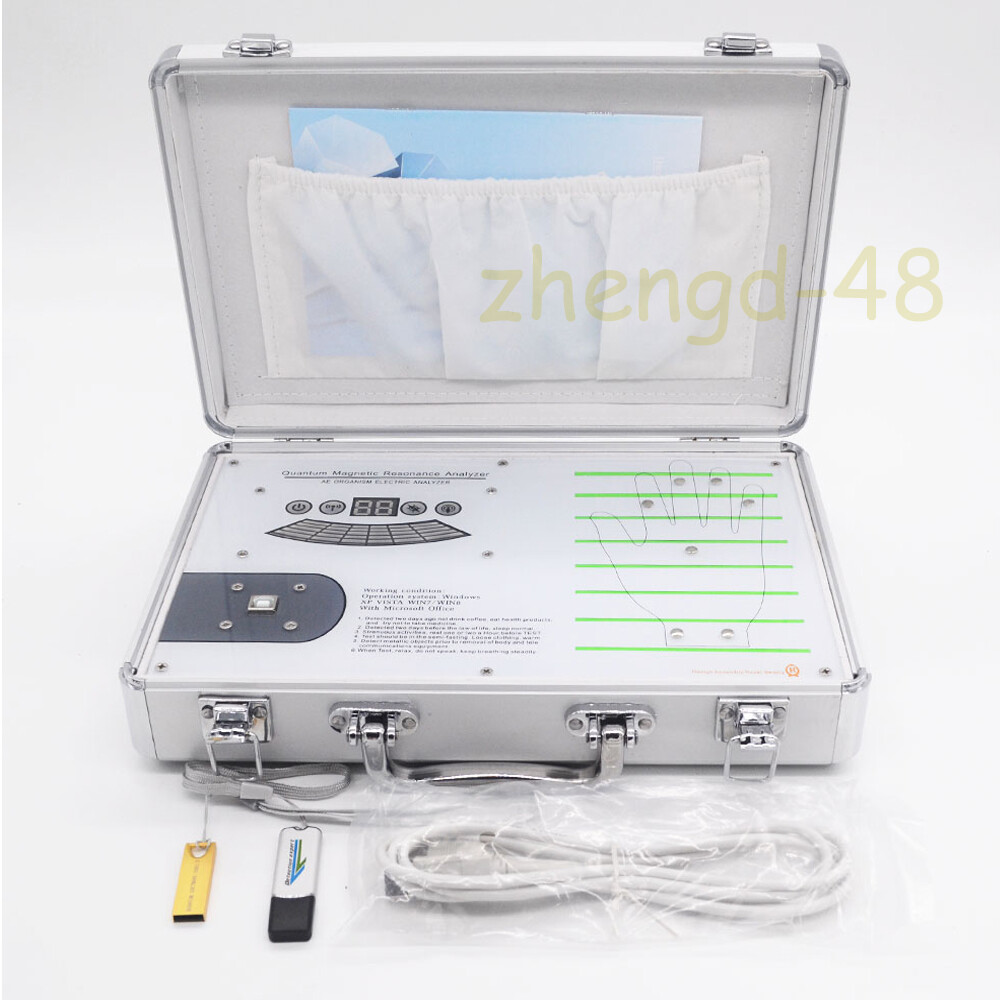 2022 Newest Hand touch Quantum Magnetic Resonance Body Analyzer 47 reports
