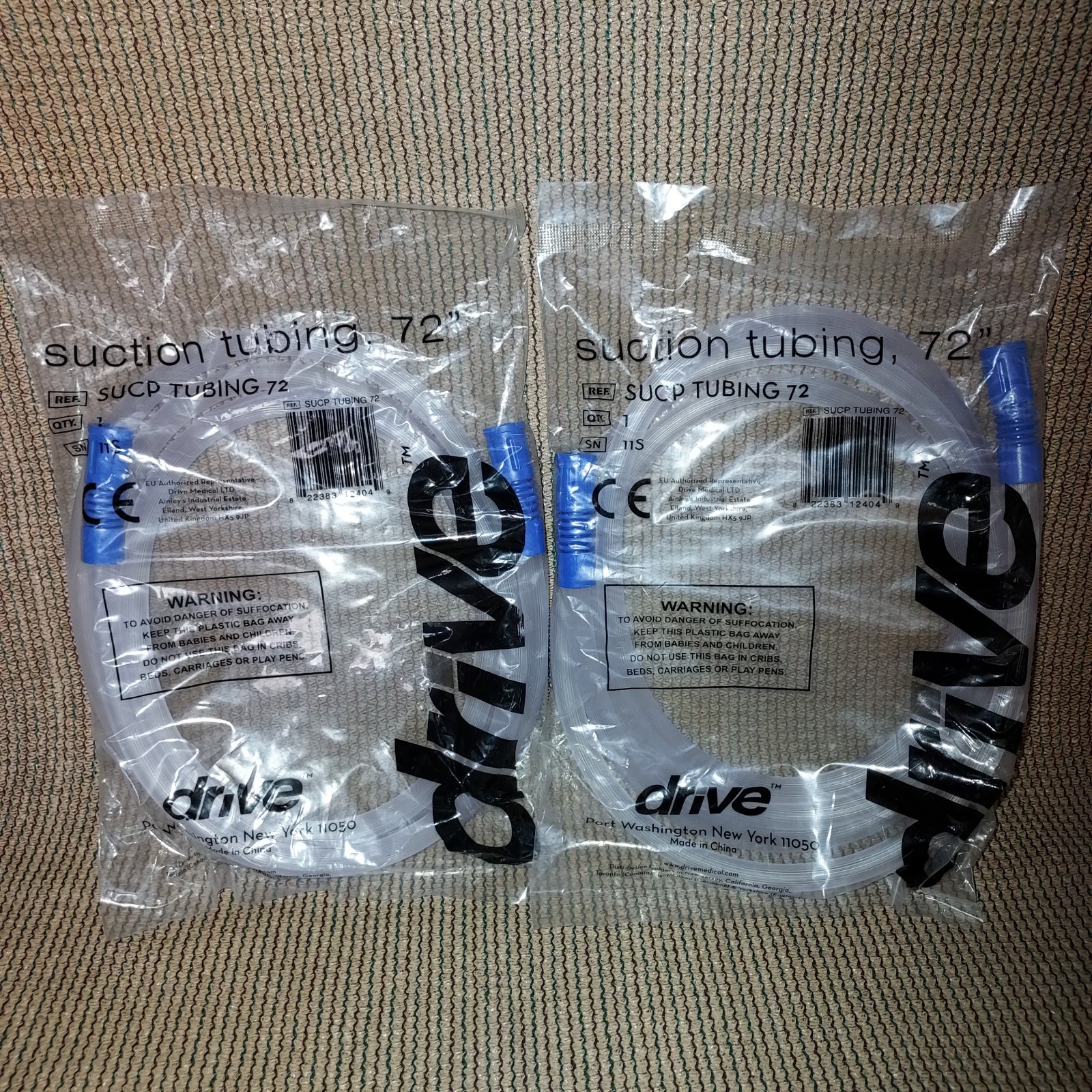 Drive OEM Suction Tubing 6 Foot Suction Tube QTY 2