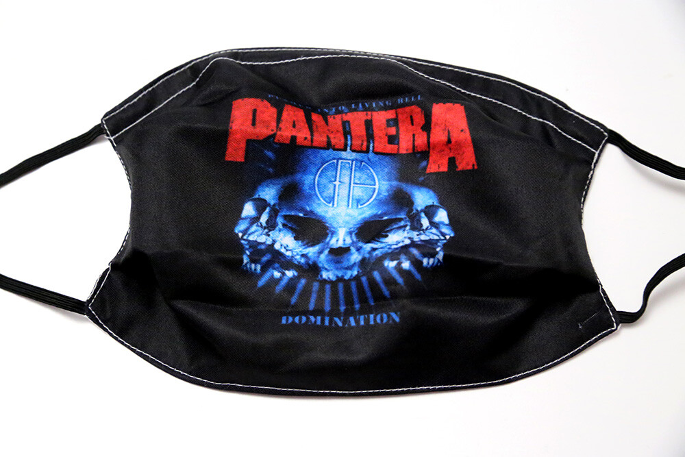 Pantera Domination Reusable Face Mask New in Package Nice