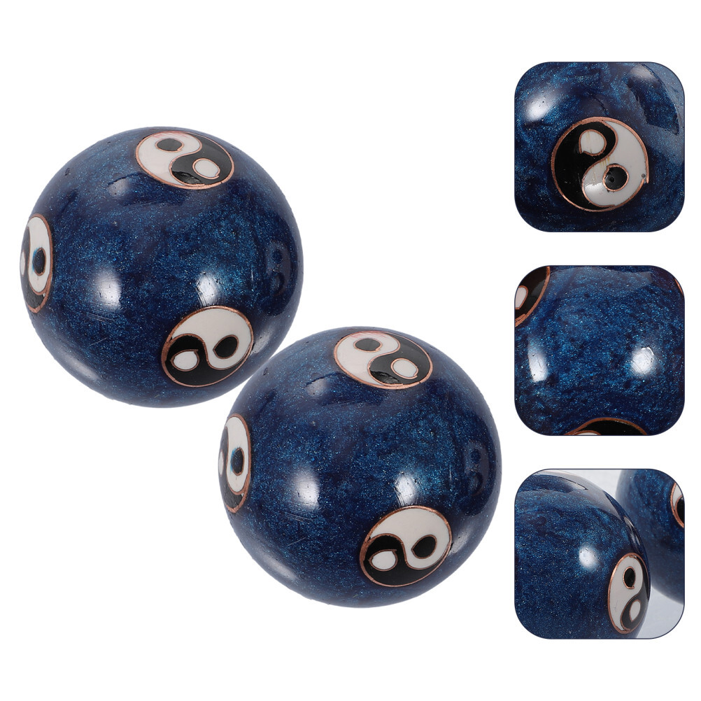 Baoding Balls Exercise Massage Balls Stress Relieve Hand Exercise Therapy Ball