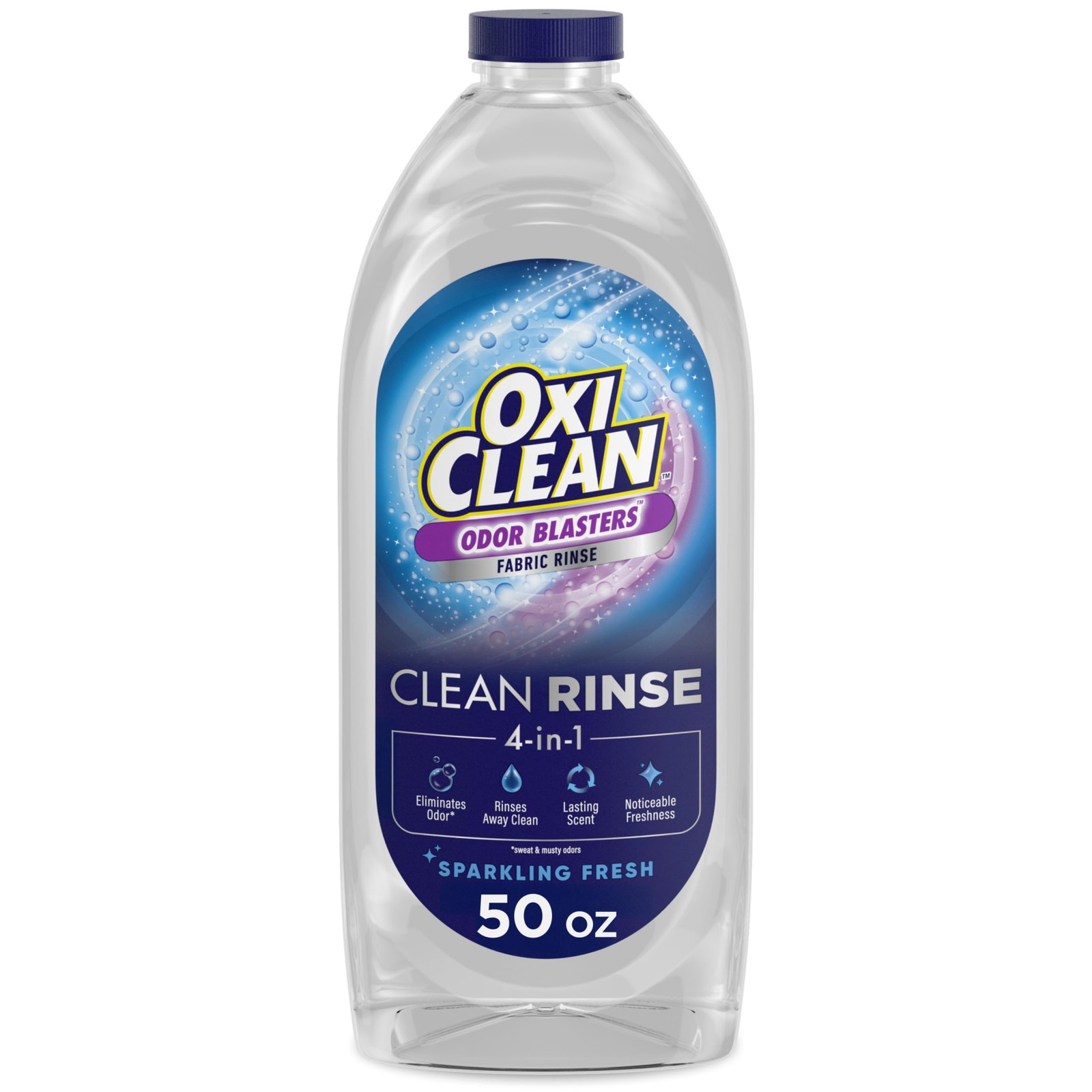 Fabric Rinse 50 fl oz Odor Blasters 4-in-1 Clean Formula OxiClean Laundry