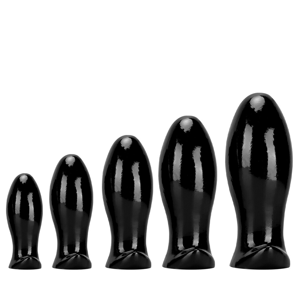 5-Size Solid Spreader Speculum Anus Huge Stopper Open Plug Dilator Device Toys
