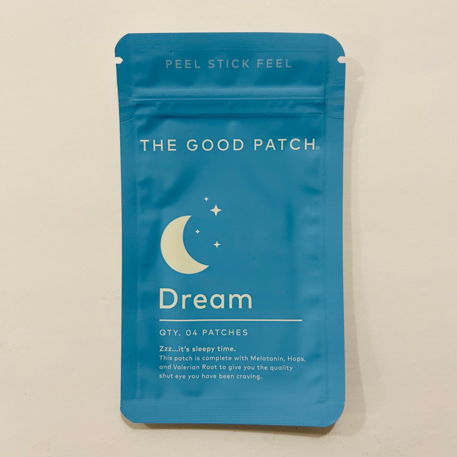 THE GOOD PATCH | DREAM | 4 Patches | Rest Relax Recharge Unwind Self Care