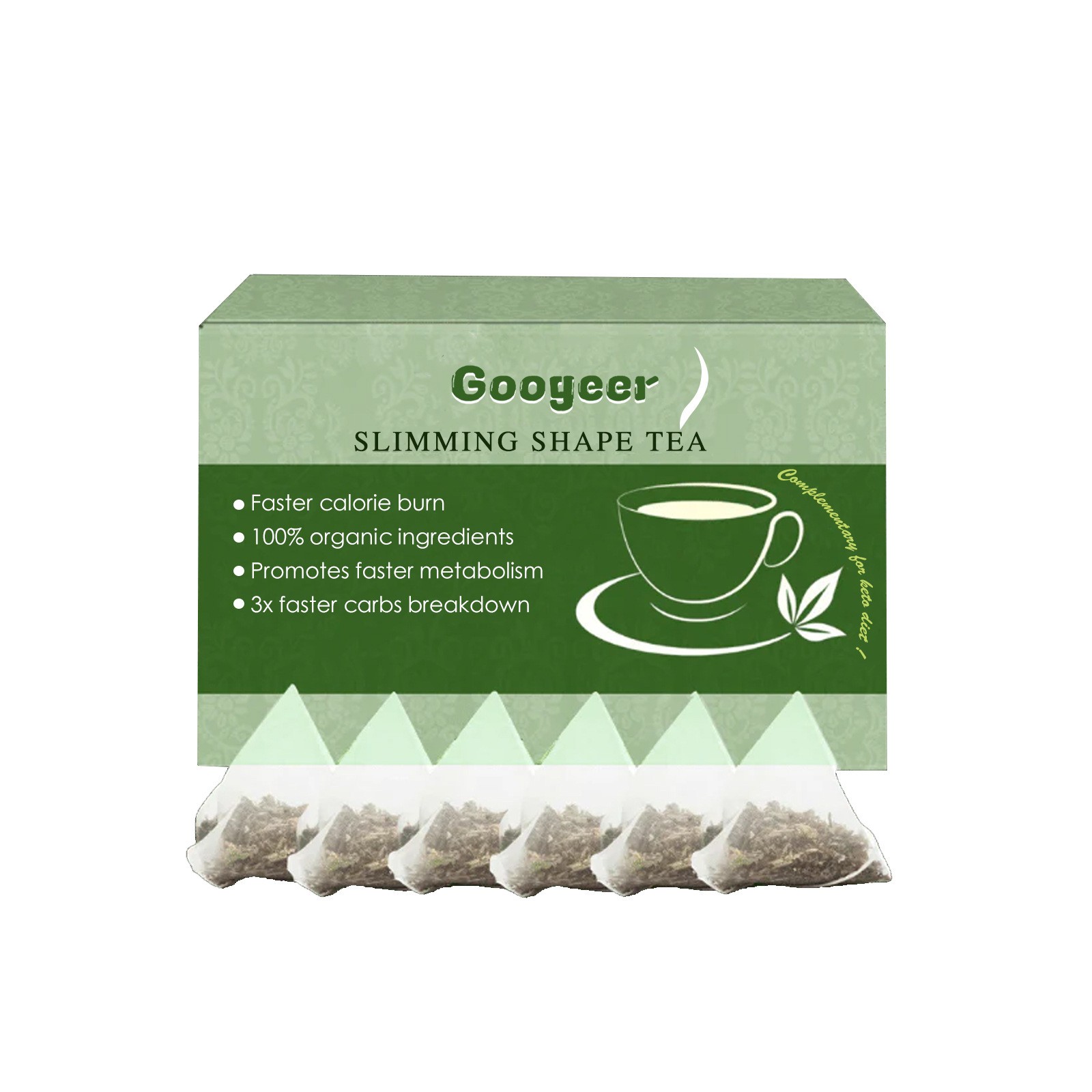 Slimming Tea, Firming Body Health Women’s Light Body Shaping Green Tea