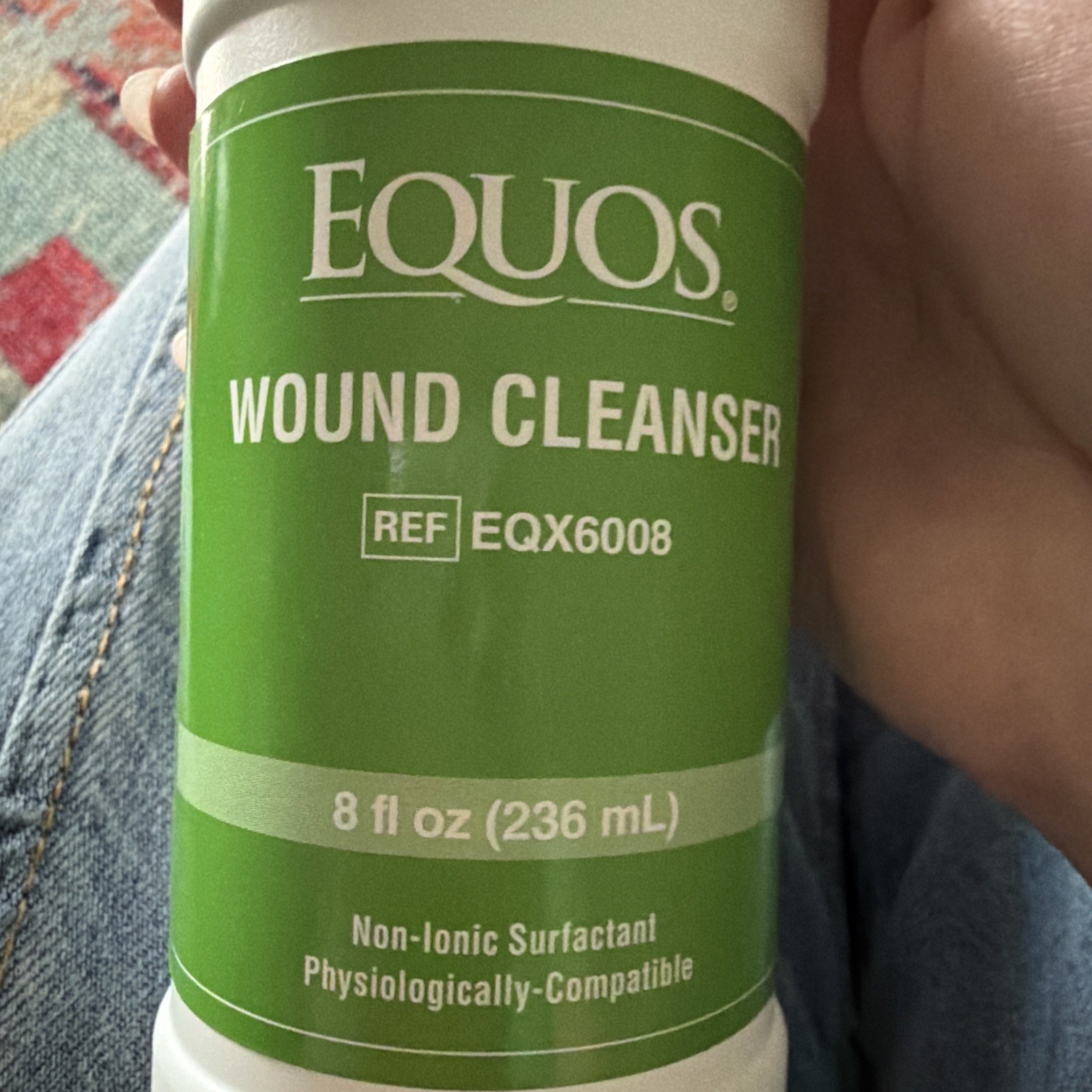 Equos Wound Cleanser #EQX6008, 8oz Bottle