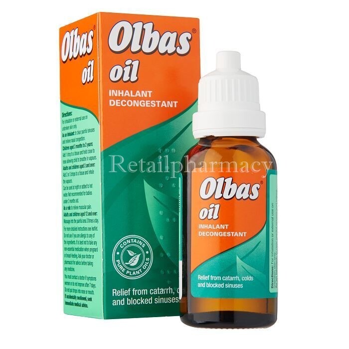 Olbas Oil 30ml Inhalant Decongestant MULTIPLE PACKS available Expiry 07-2025