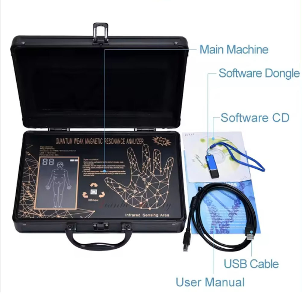 Latest Version 6th Generation Quantum Resonance Magnetic Analyzer