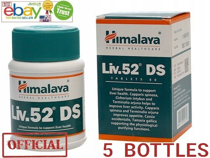 Himalaya 5 Bottles 300 Tablets OFFICIAL Organic Herbals Support EXP.2026 Fresh