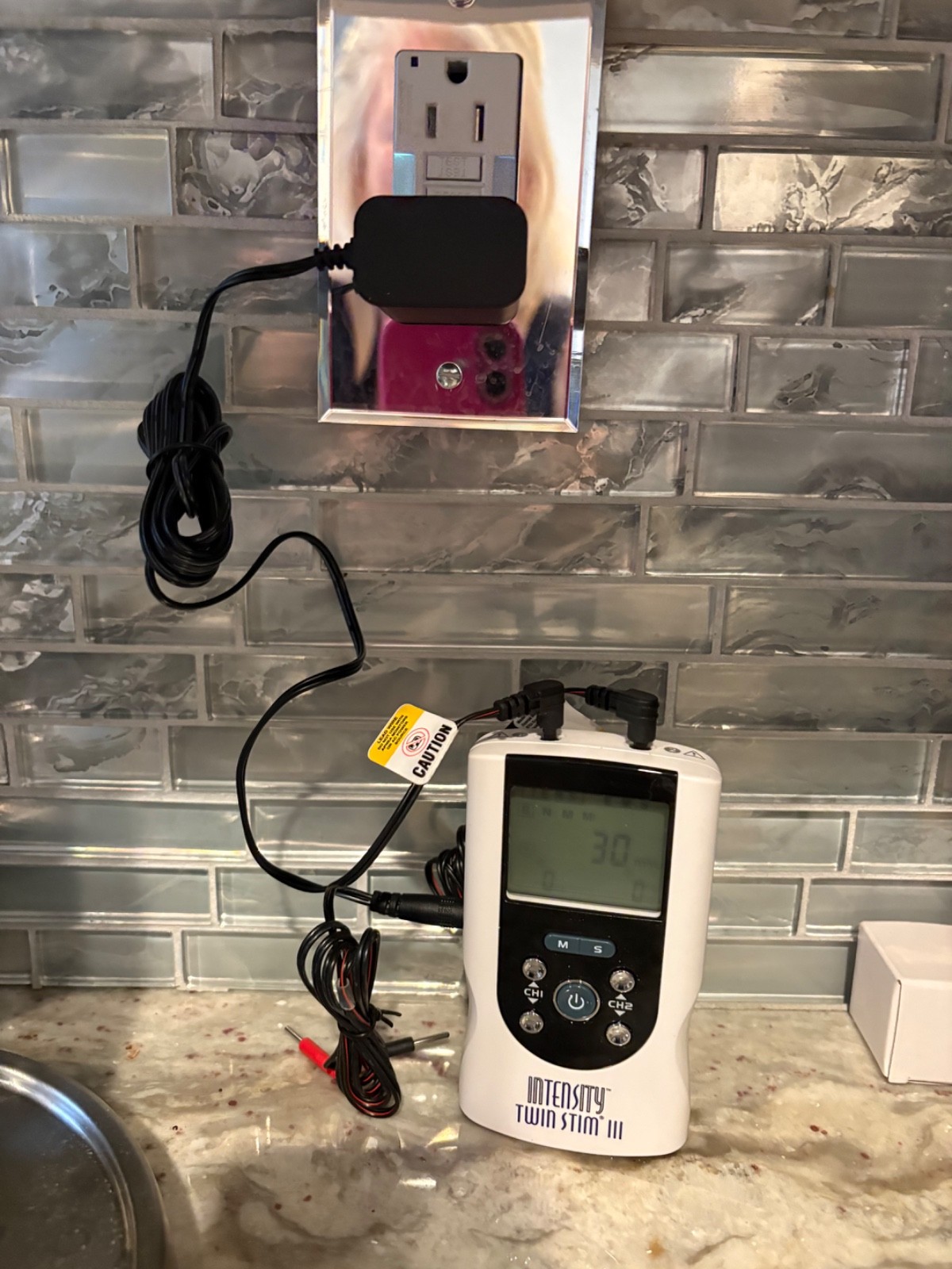 InTENSity Twin Stim III Combo Dual Channel with free sticky pads #TENS #EMS