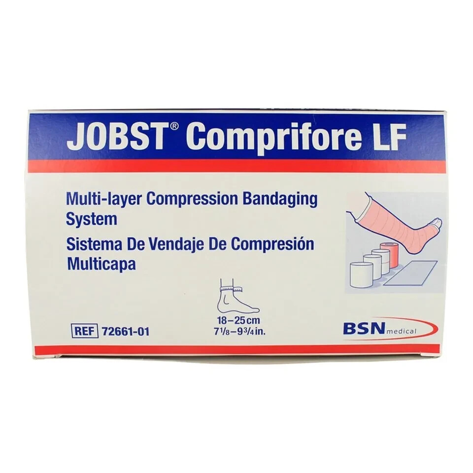 4 Layer Compression Bandage System JOBST Comprifore LF 7-10″ 1 Box #72661-01 S12