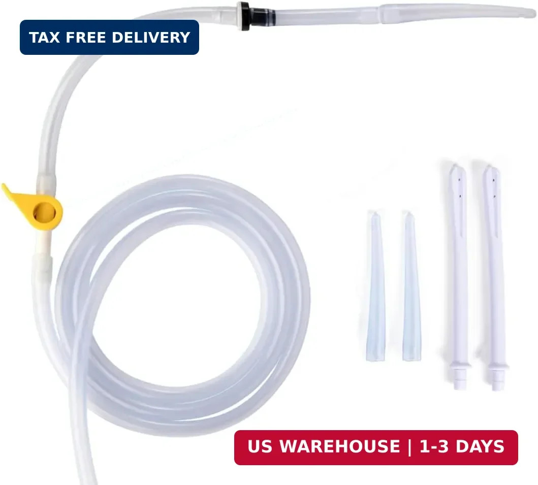 Replacement Silicone Enema Hose Tube – Reusable for Coffee & Water Colon Cleanse