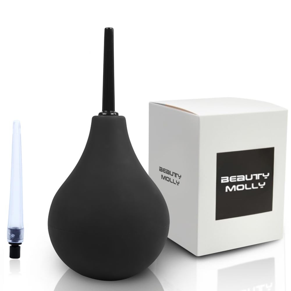 Anal Douche Superior Materials Douche for Women Men enemas Bulbs, 7 Ounce