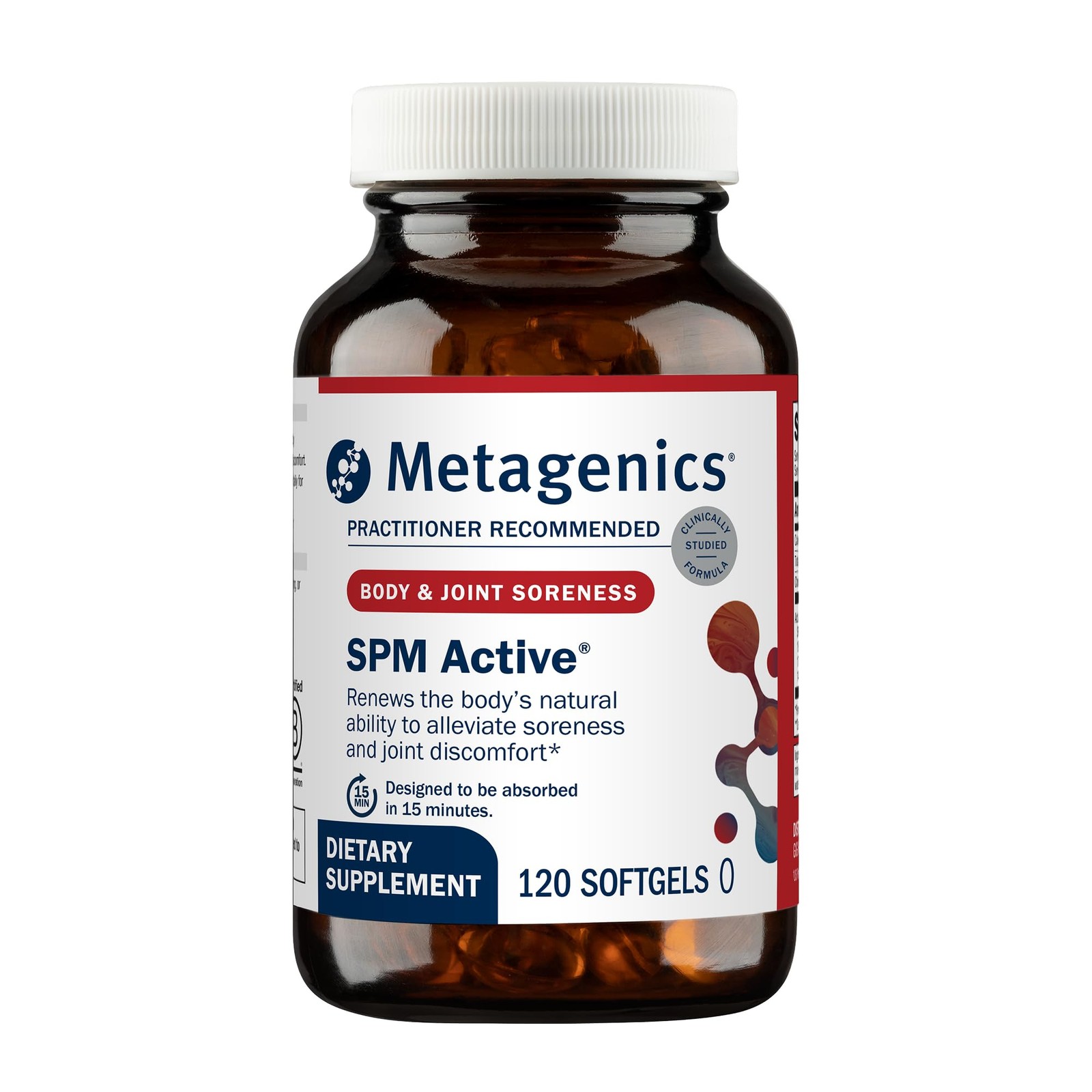 Metagenics SPM Active Softgels 120 Count Inflammatory Response Joint Specialized