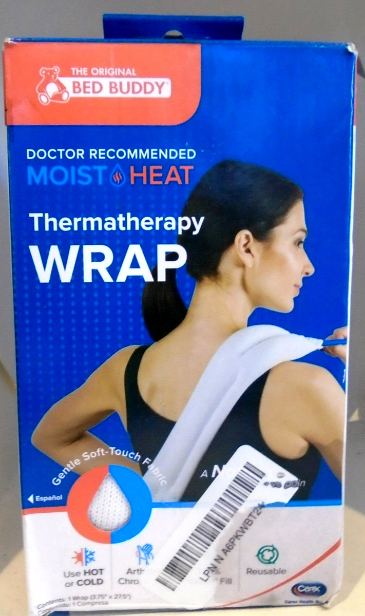 Bed Buddy®, Moist Heat, Thermatherapy Wrap, 1 Wrap OPEN BOX