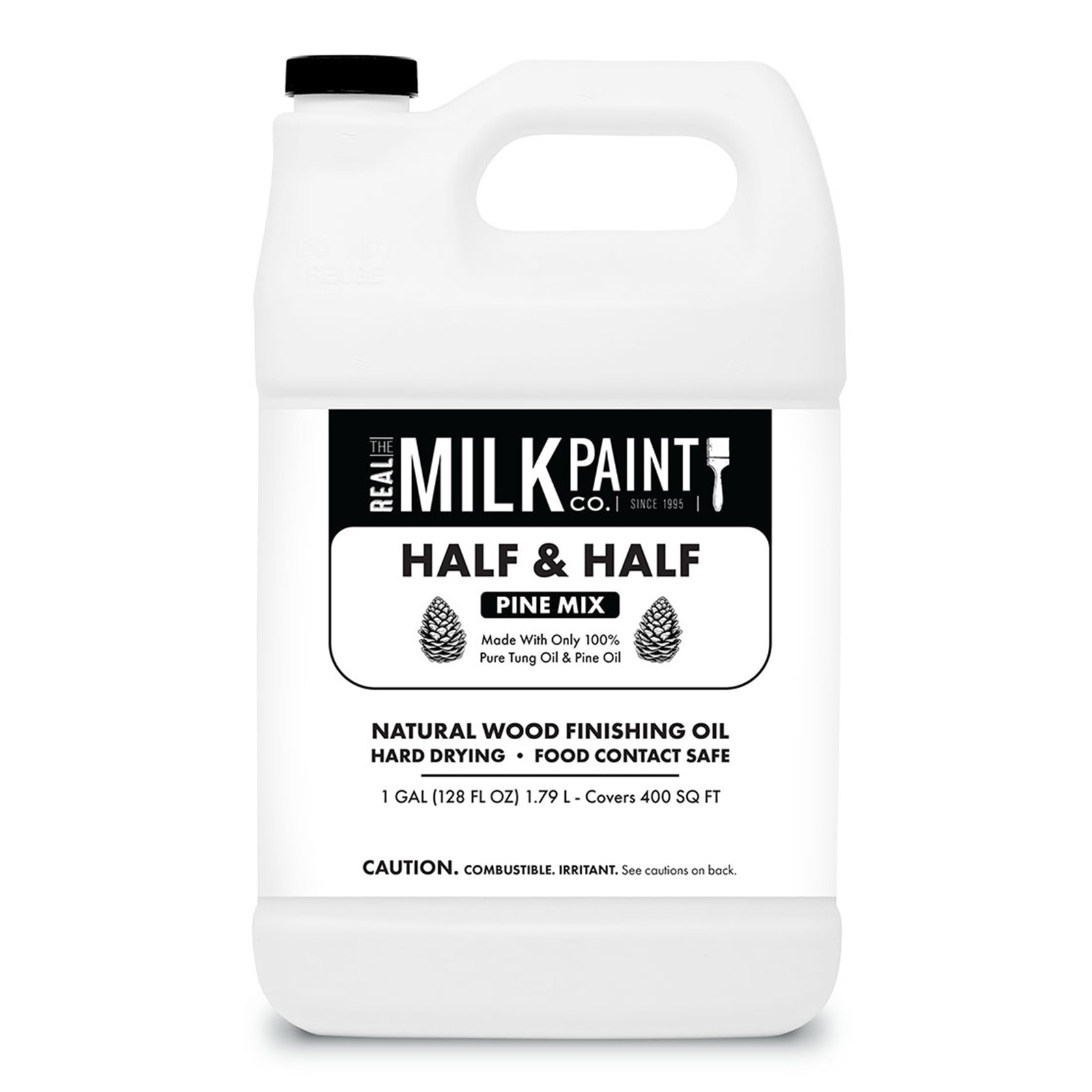 Wood Finishing Oil Pure Tung Pine 128oz Real Milk Paint Half Cutting Boards