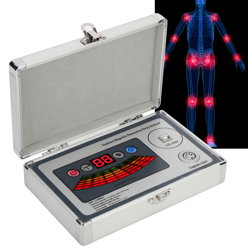 Home Use Newest Version Quantum Magnetic Resonance Body Analyzer English&Spanish
