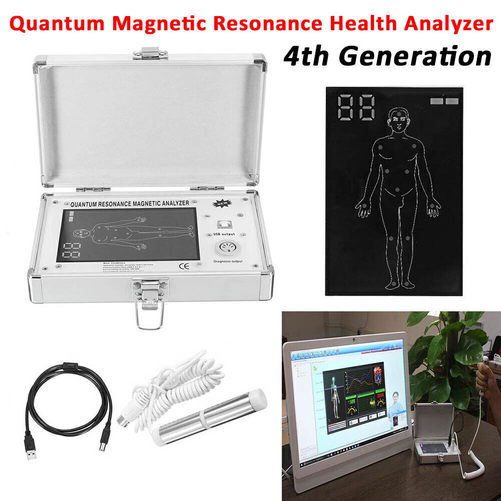 2026 Newest Version 4TH 52 Reports Quantum Magnetic Resonance Body Analyzer