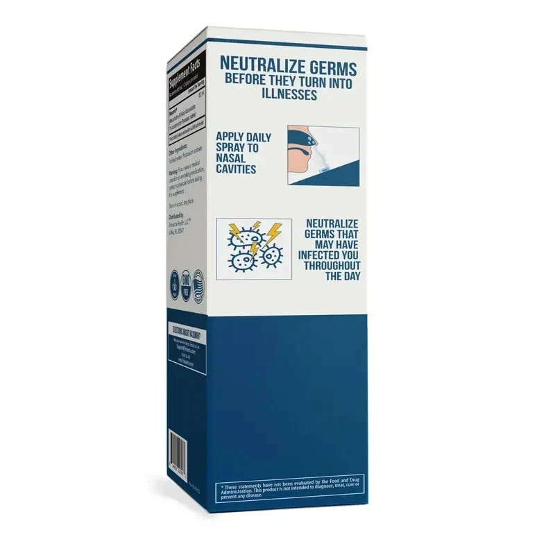 TRIQUETRA Nasomin Nasal Iodine Spray, Mineral Nasal Cleanse & Immune Support,2oz