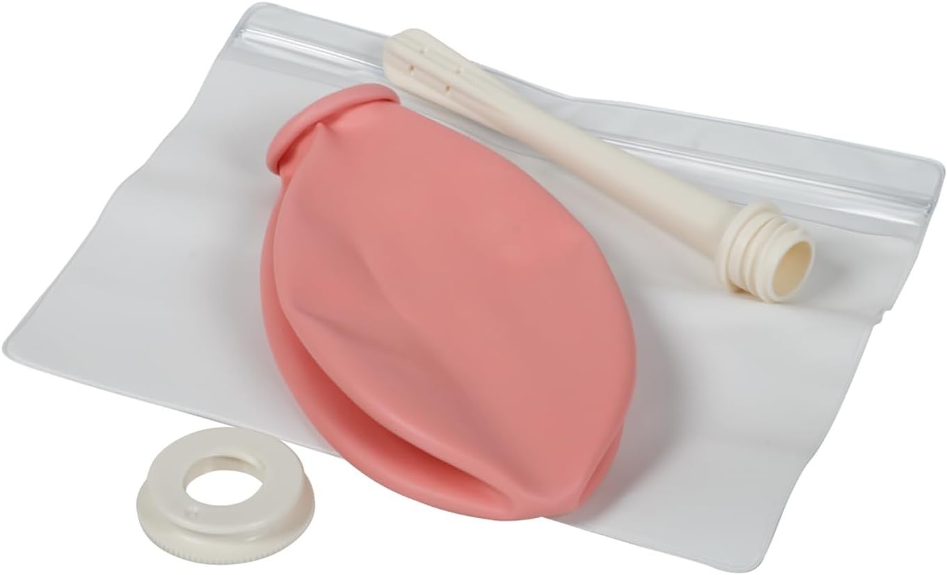 Lightweight Reusable Douche Kit with Leakproof Design – 16 oz Cleansing Bottle