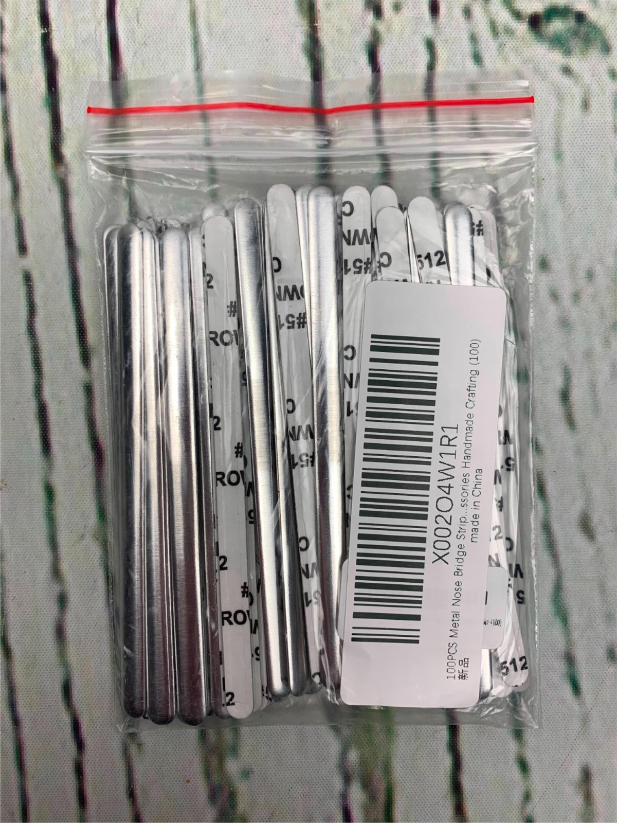 400 PCS Nose Bridge Strips Aluminum Metal Nose Strip Shed Protector Adjustable