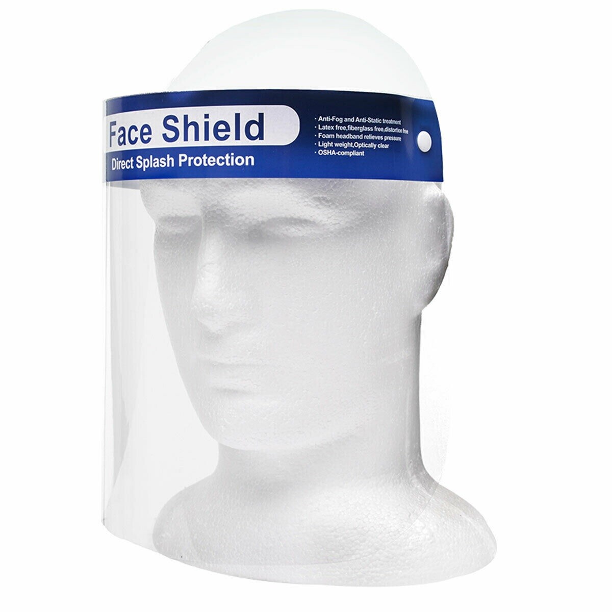 Set Of 2 PCS Anti Air Face Shiel,Unisex Mouth Cover, Protective With Clear Film
