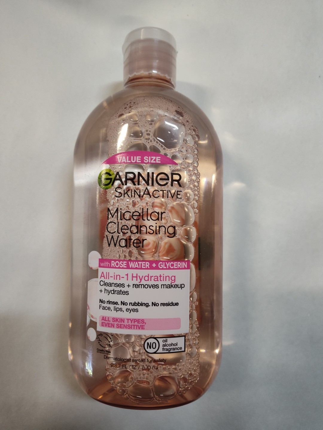 Garnier SkinActive Water Rose Micellar Cleansing Water (23.7 fl oz)