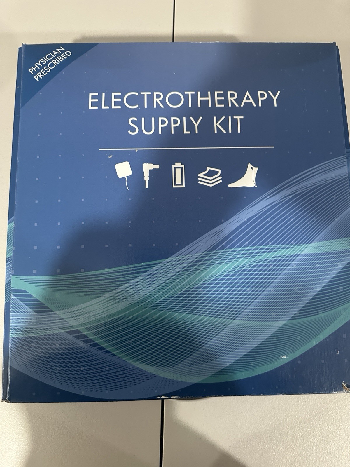 Electrotherapy Supply Kit TENS EMS Electrodes Pads Charger Batteries New