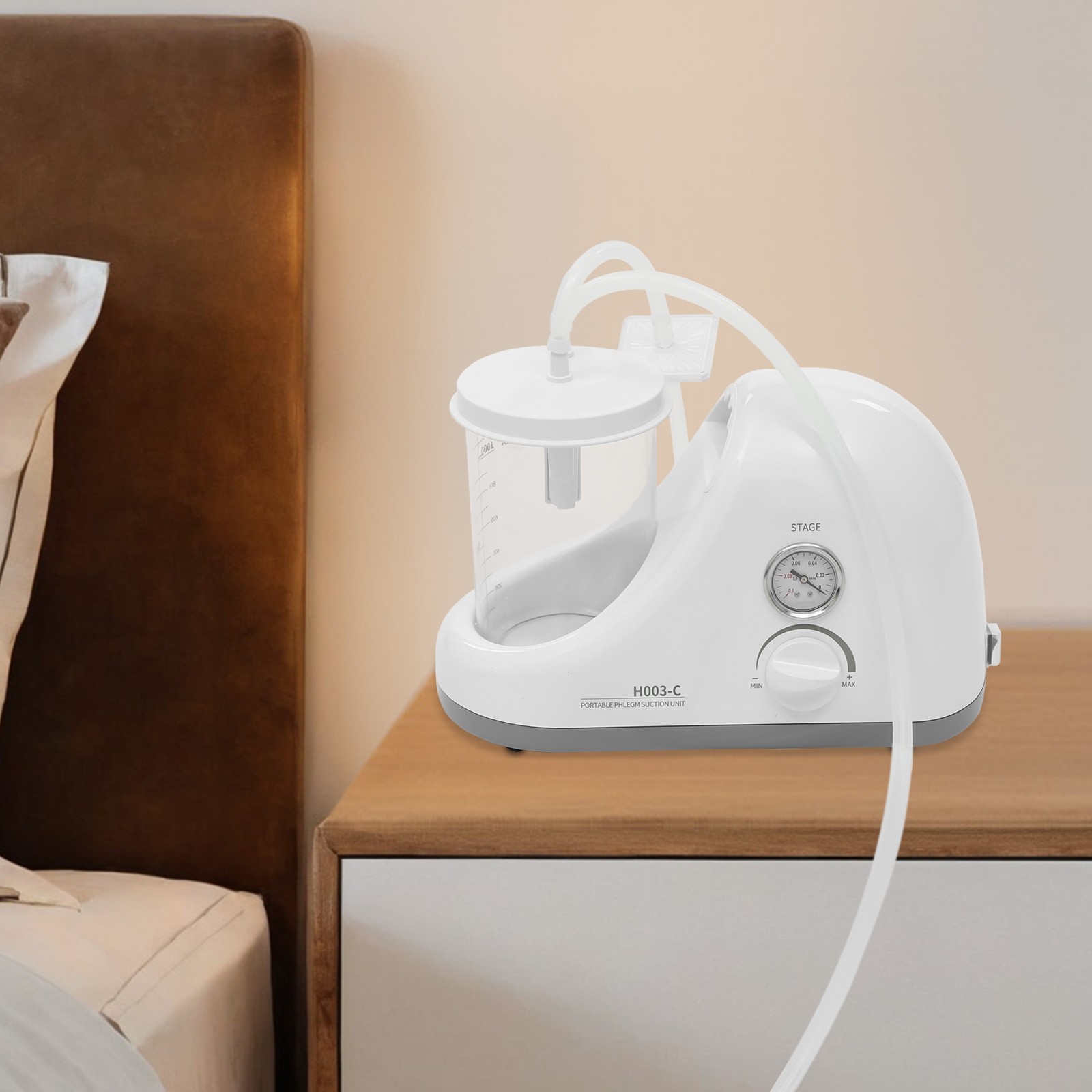 Portable Phlegm Suction Machine, Portable Phlegm Suction Unit AC 110V 250W