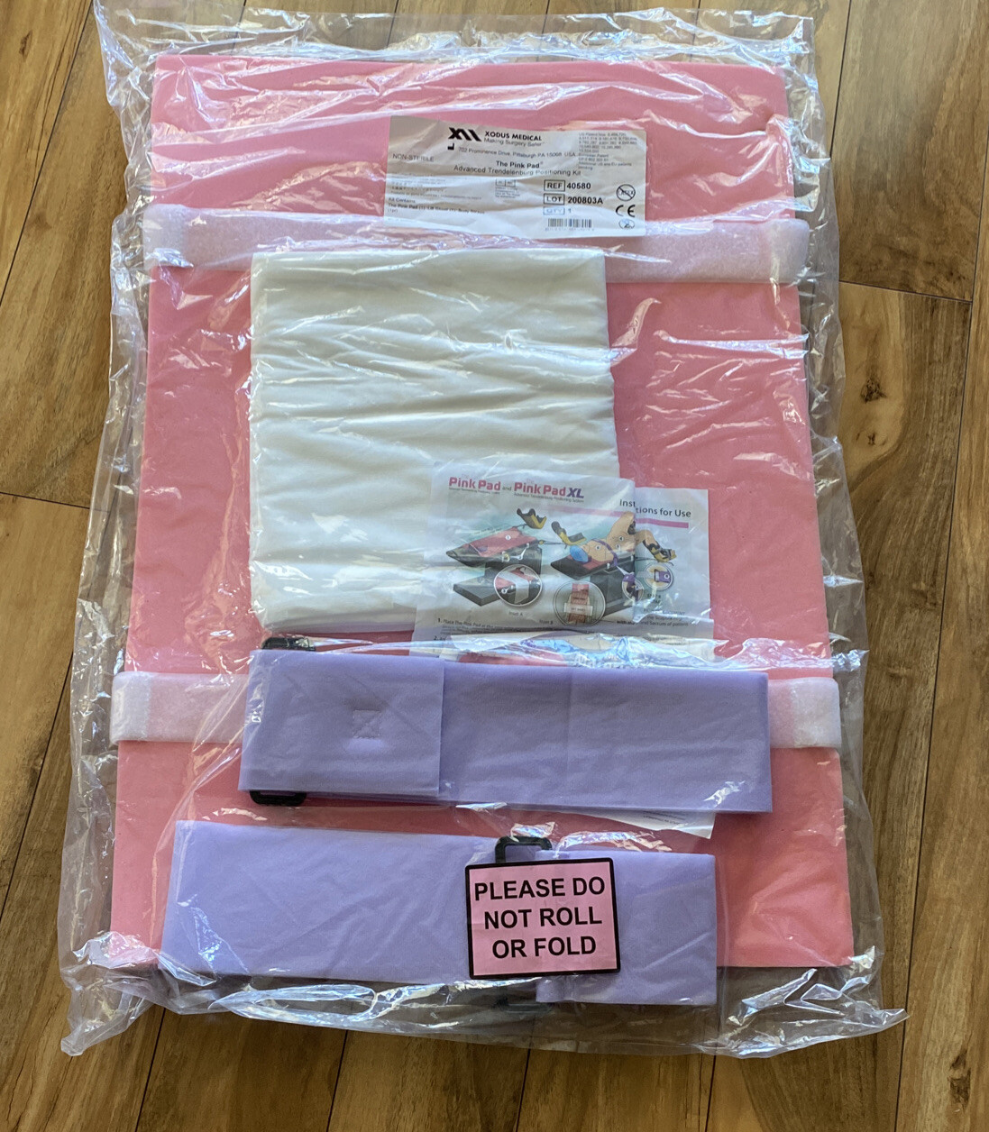 Xodus Medical Pink Pad Trendelenburg Positioning Kit