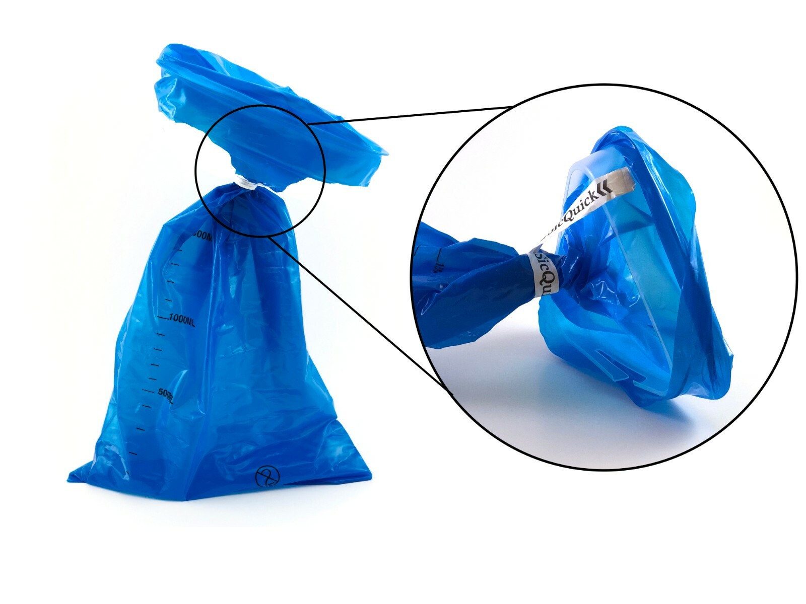 NEW PRODUCT 12ct Emesis Bag, Disposable Vomit Barf Bag,SicQuick FREE SHIP