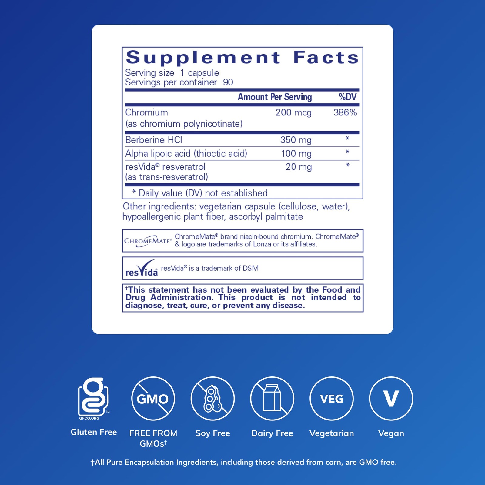 Metabolic Xtra Supplement Carbohydrate Metabolism Support 90 Capsules Pure