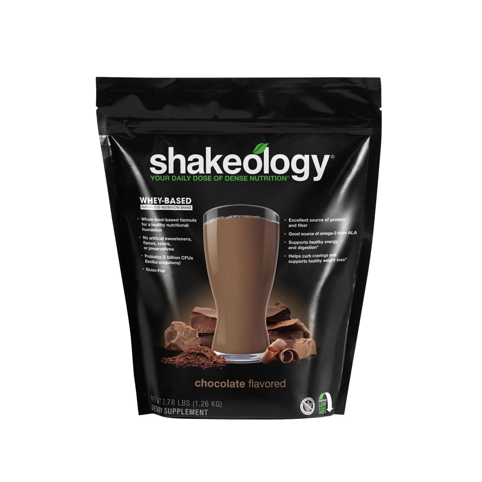 Whey Protein Powder Chocolate 30 Servings Shakeology Gluten Blend Free Superfood