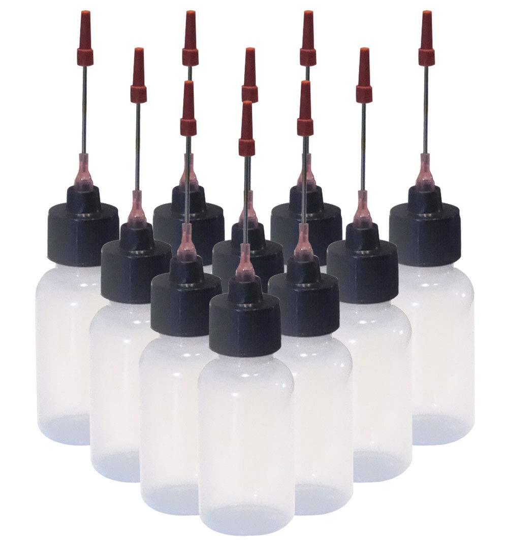 101 Oz Bottles With Stainless Needle Tip For All Your Gun Oils
