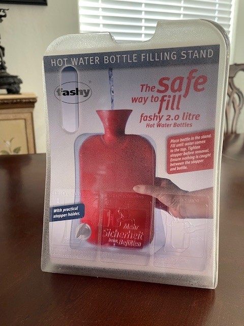 New Safety Filling Stand for Fashy 2 Liter Hot Water Bottles – SALE