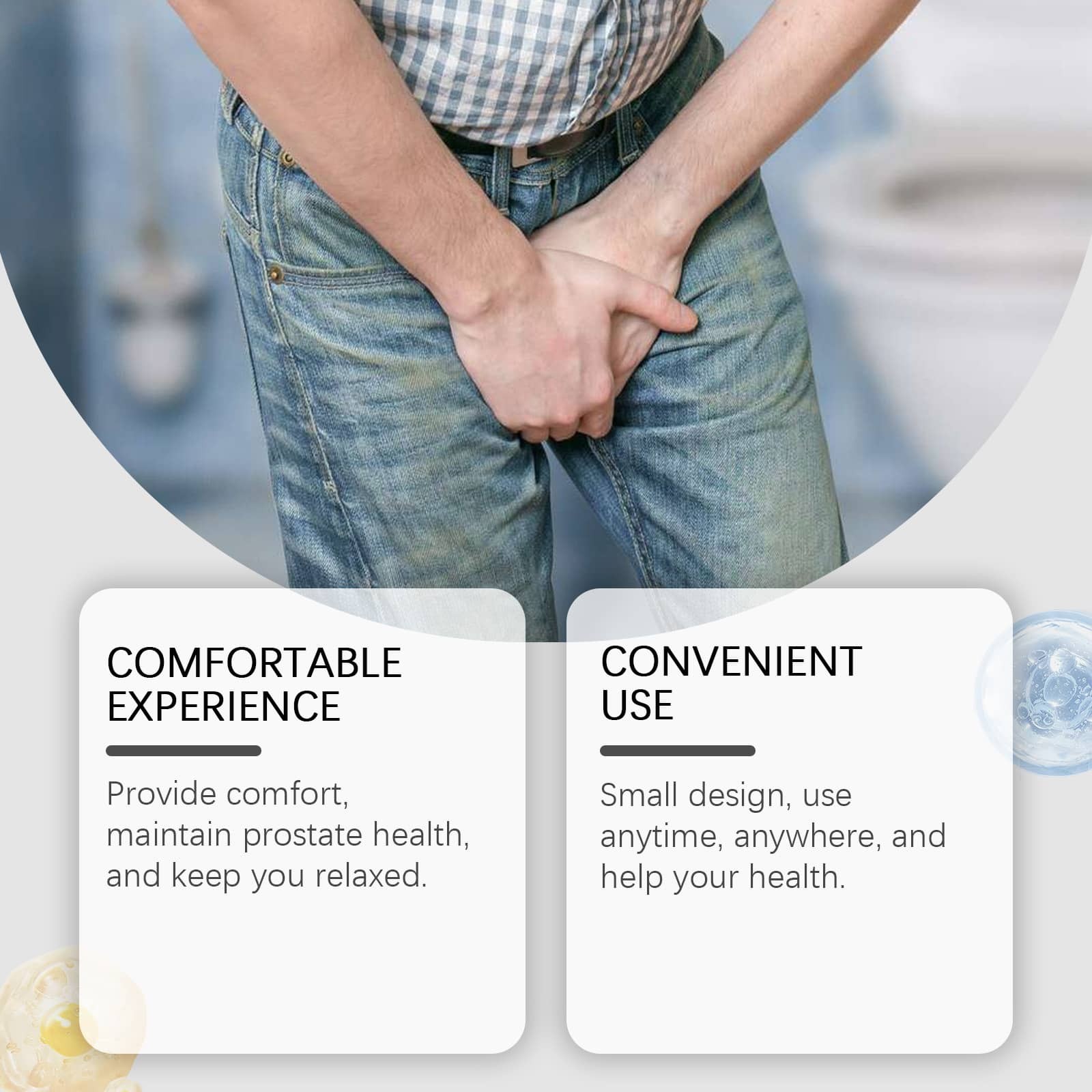 Prostate Health Gentle Soothing Daily Body Care Enhance Comfort Nasal Spray 30ml