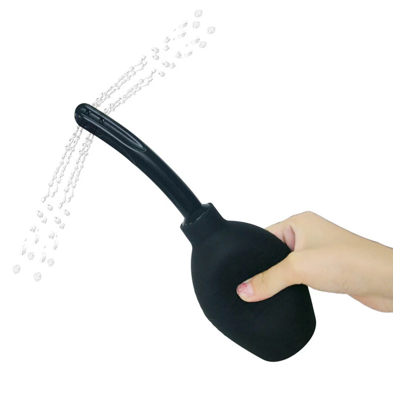Enema Ball Sprayer Vaginal Anal Shower Cleaning Toilet Bidet Douche