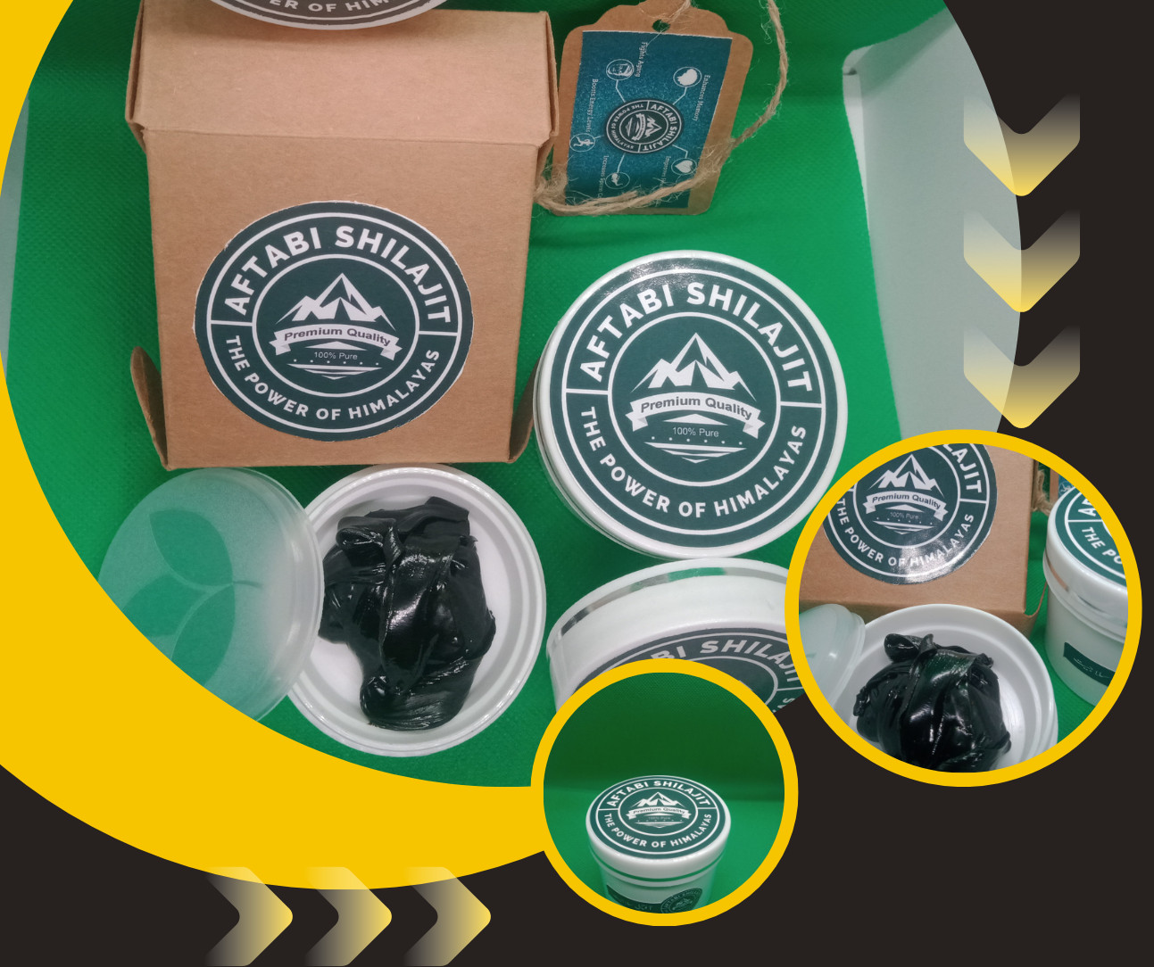 Aftabi salajeet (shilajit) 10 gram