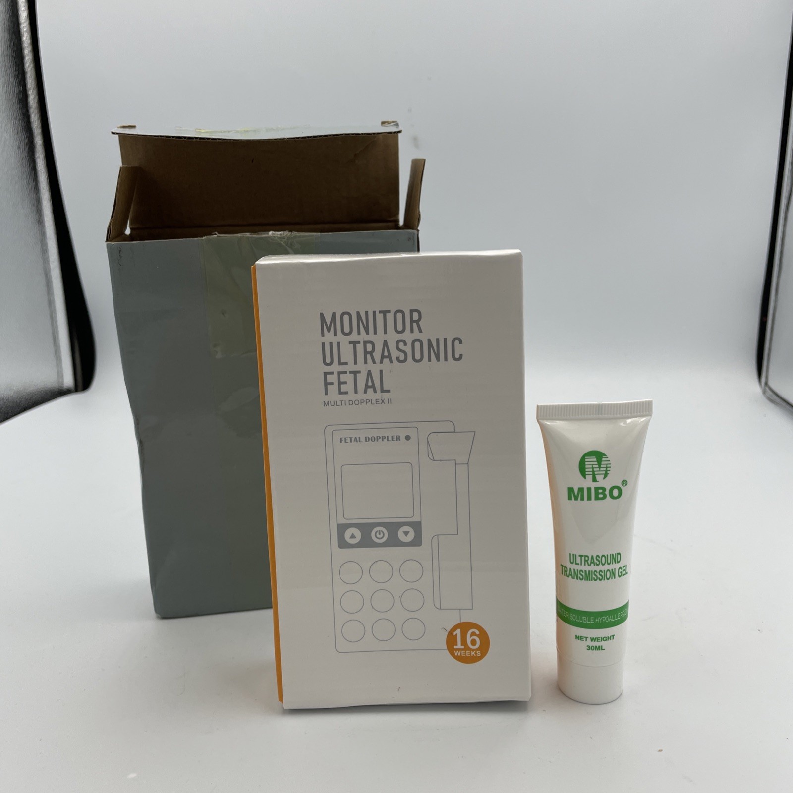 Monitor Multi Dopplex II Ultrasonic + Ultrasound Transmission Gel 30mL