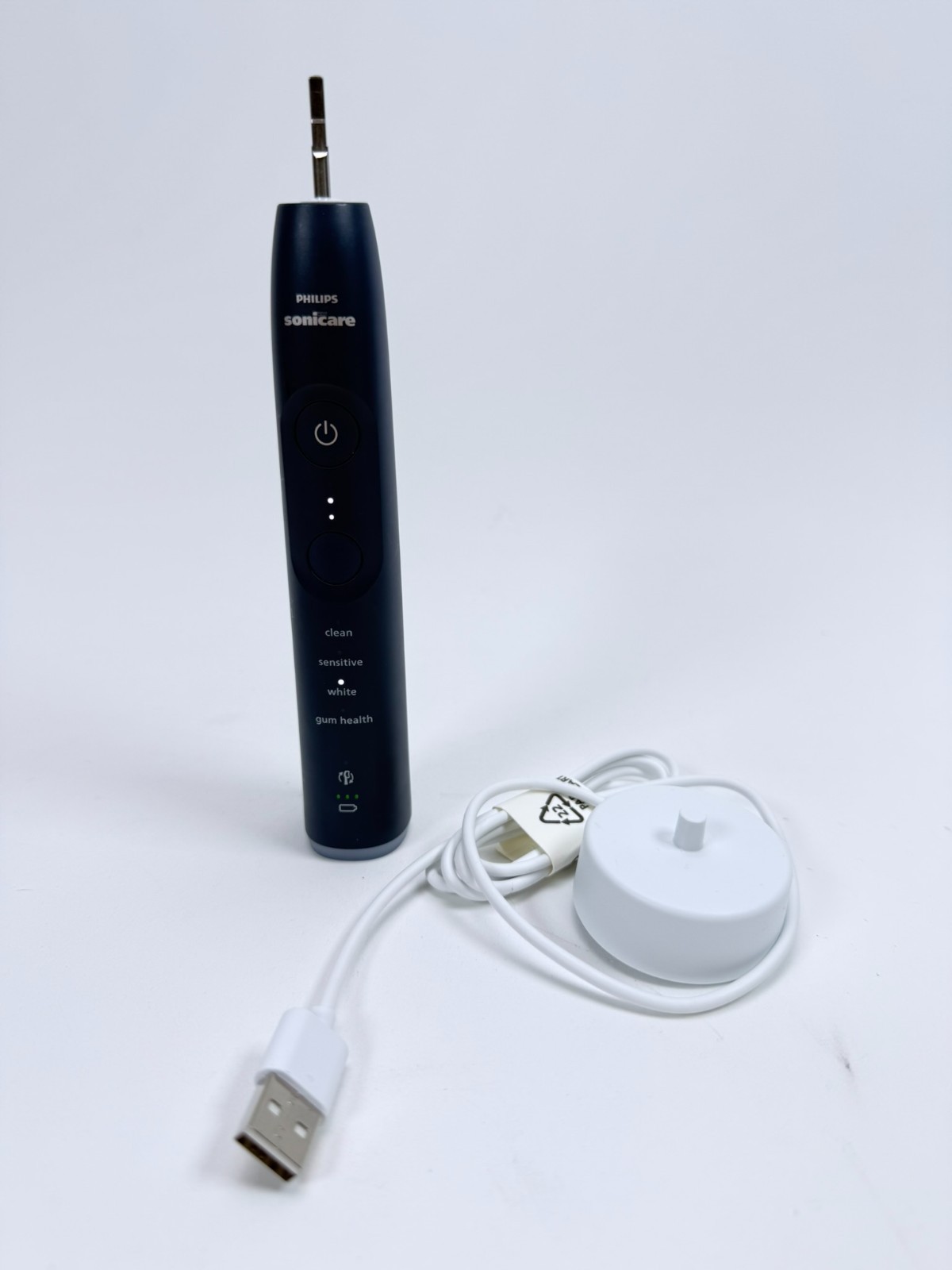 Philips Sonicare Toothbrush 7300 Series Pressure Sensor 12 Settings Navy – READ