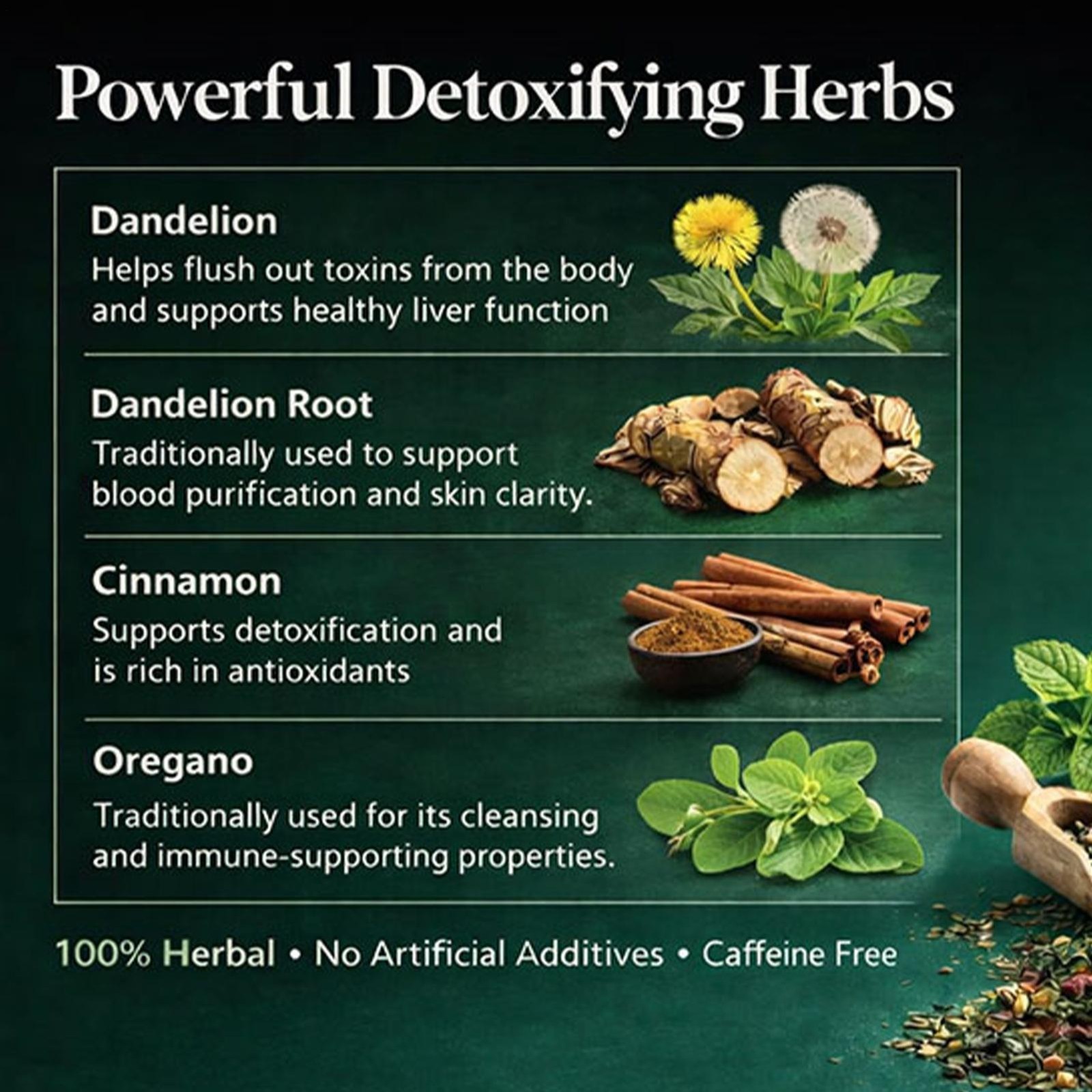 30 Bags Jamaican Healing Garden Blood Detox Tea, Chef Tijani Blood Detox Tea