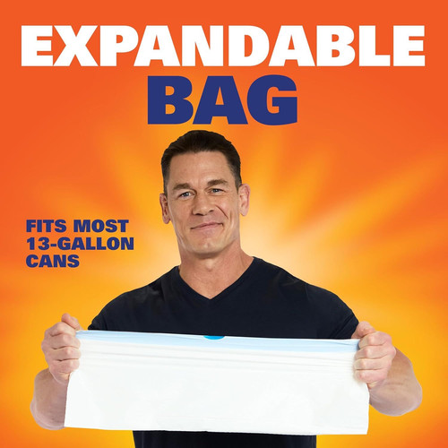 Hefty Ultra Strong 13 Gallon Trash Bags, Tall Kitchen 80 Count (Pack of 1)