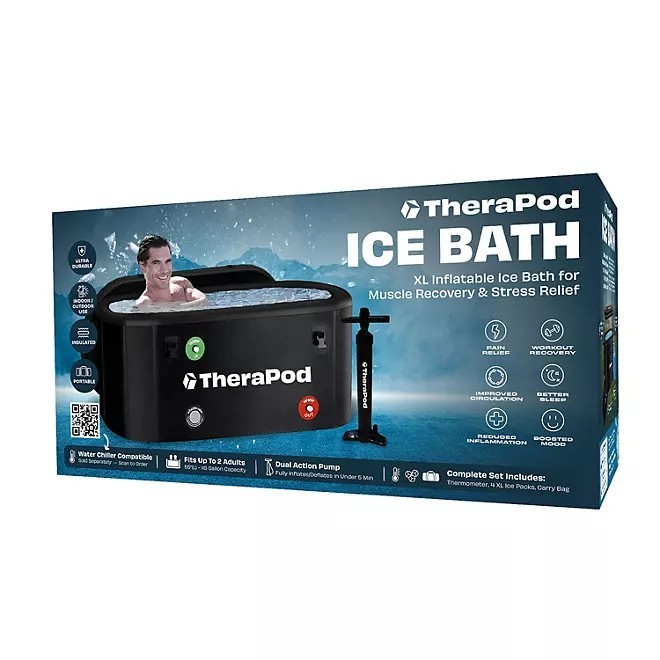 (NEW) Therapod XL Portable Inflatable Ice Bath