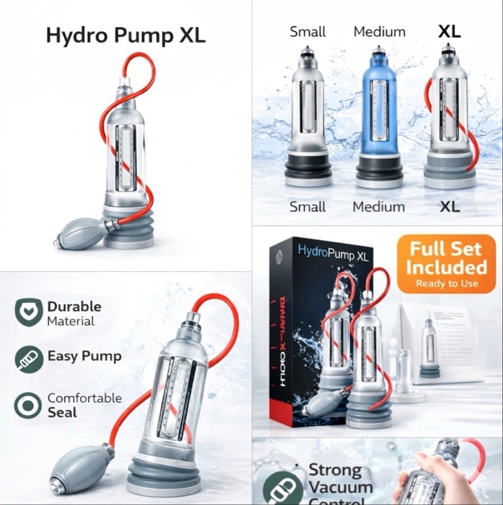 Hydro Pump Water Based Wellness Device Shower Bath Hydromax X30 Men’s Body Mate