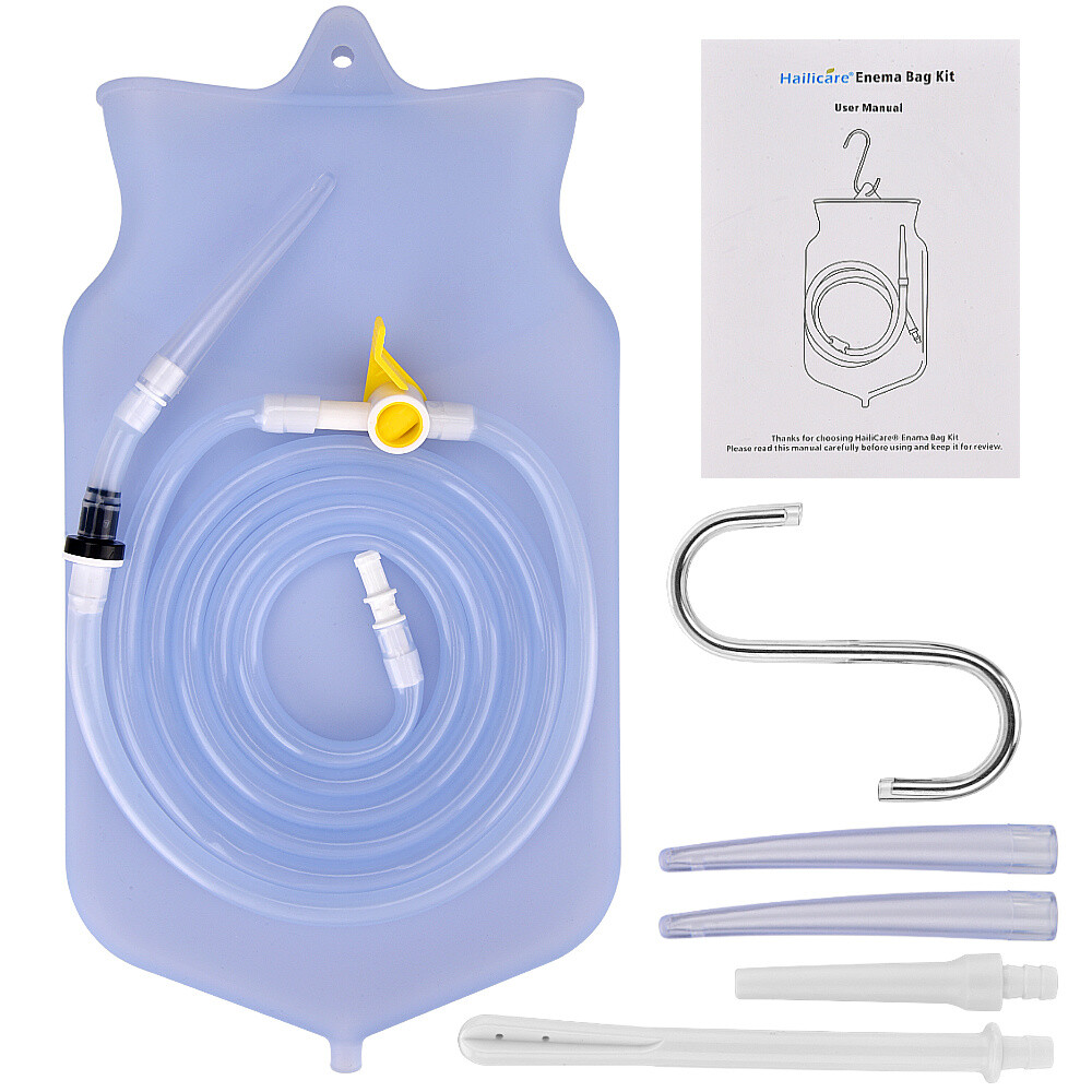 Enema Douche Kit Reusable Anal Vaginal Hot Water Bottle Bag Home Use New
