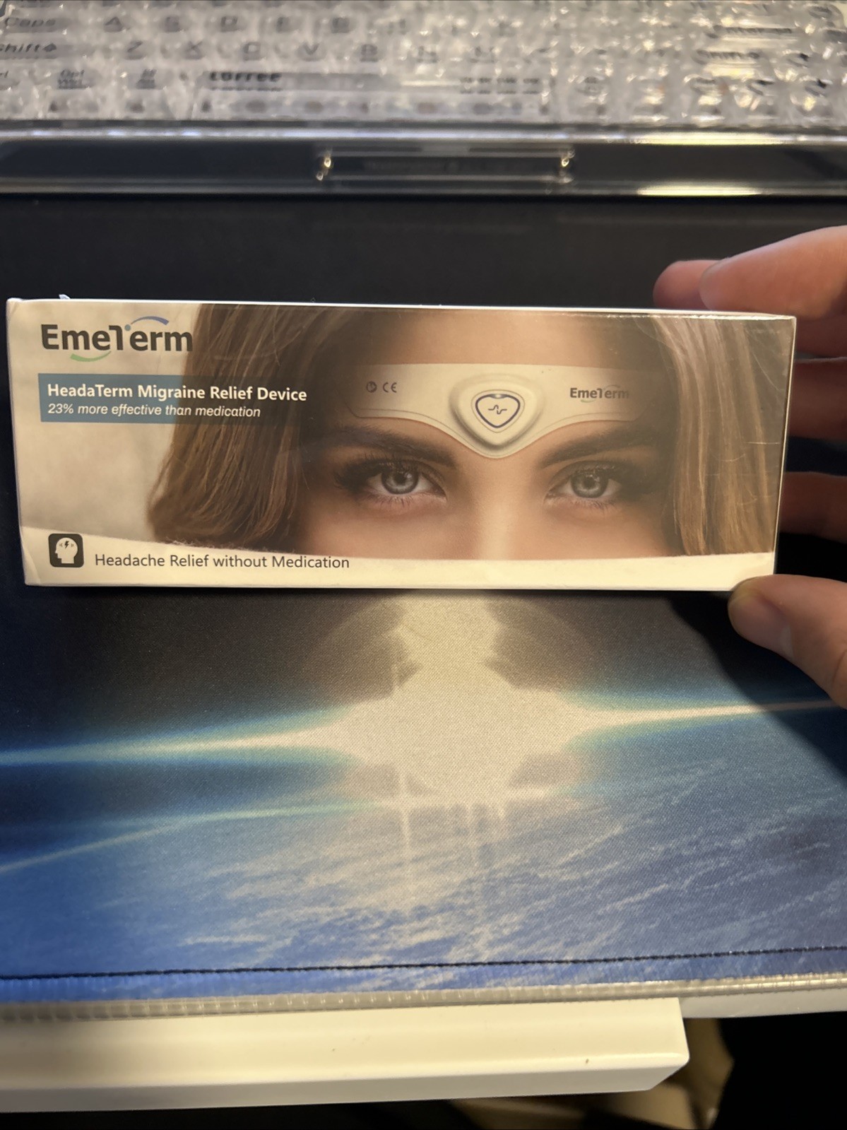 Emeterm HeadaTerm 1 Migraine Headache Relief Device New Sealed