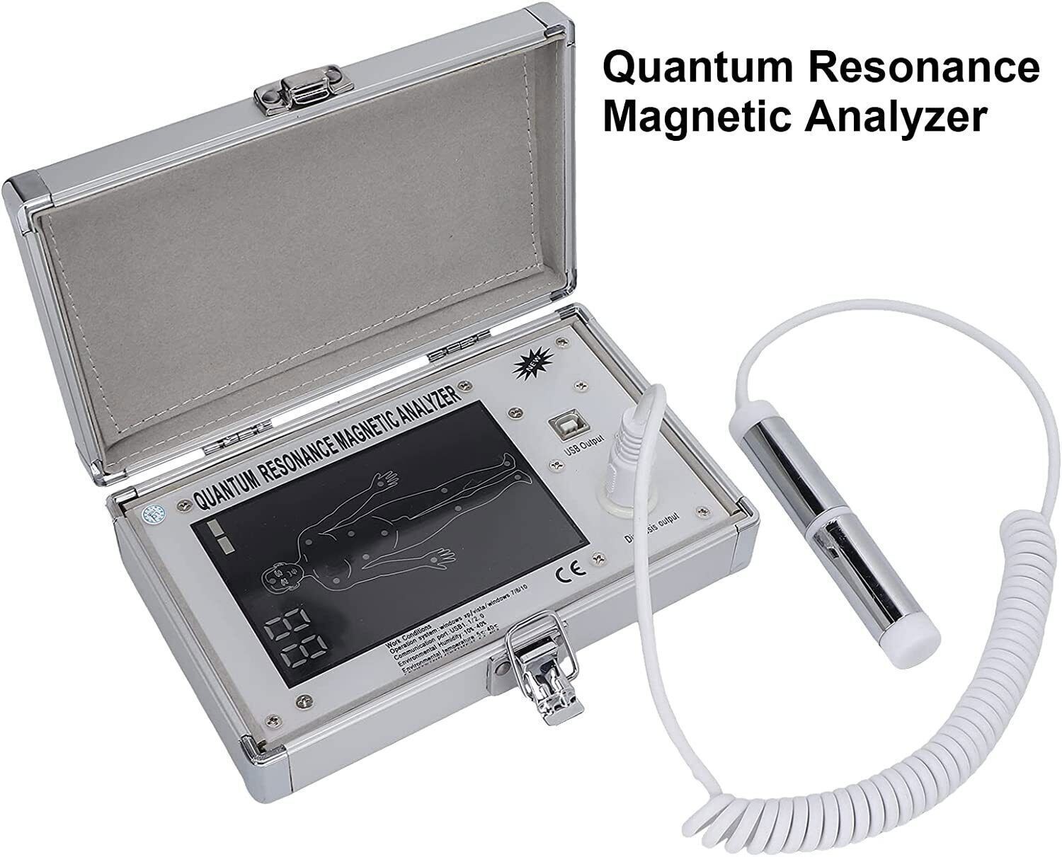 4th 52 Report Generation Quantum Magnetic Resonance Health Analyzer and Detector