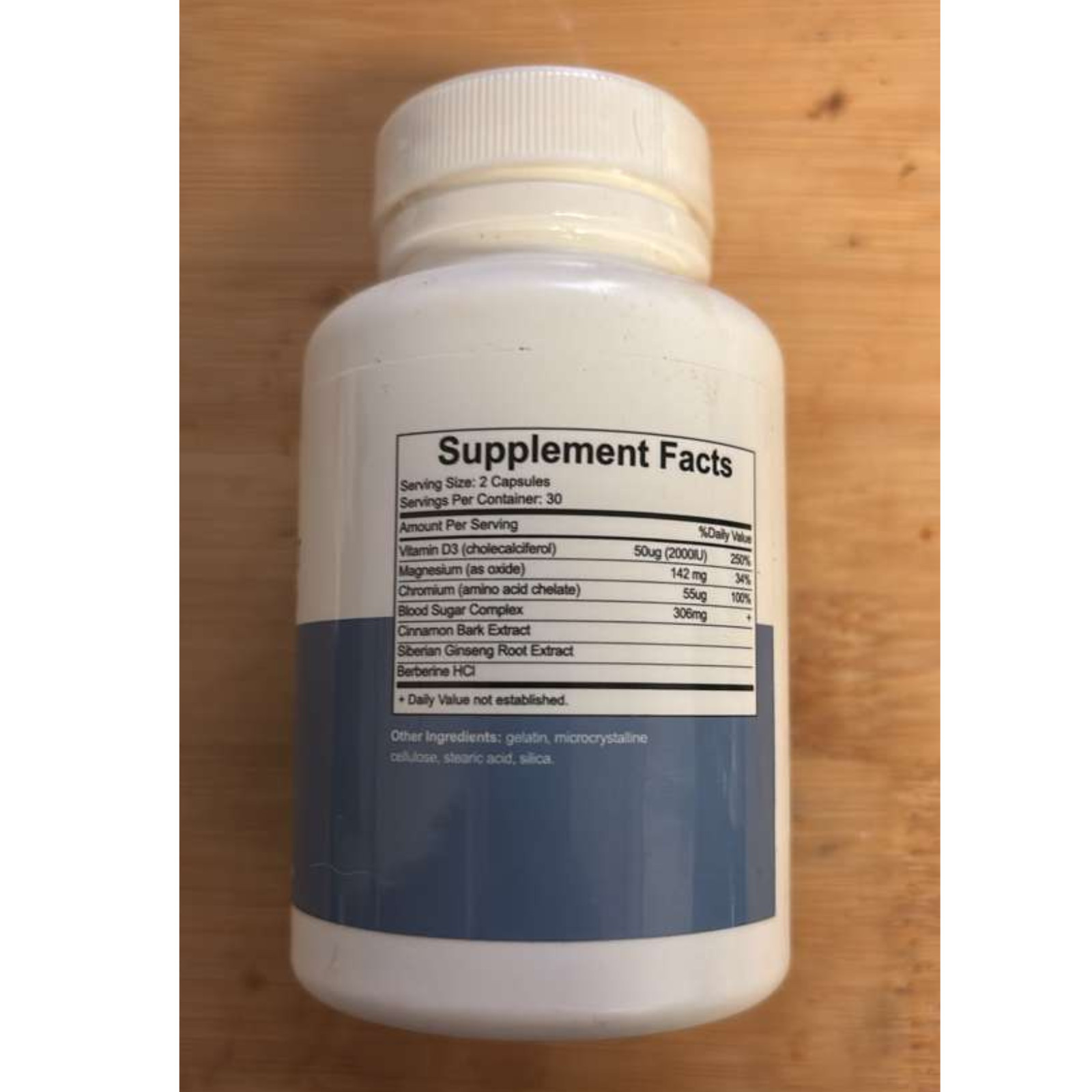 MAXIMUM EDGE- Glucotrust Capsules Blood Sugar Support&weight loss 60ct