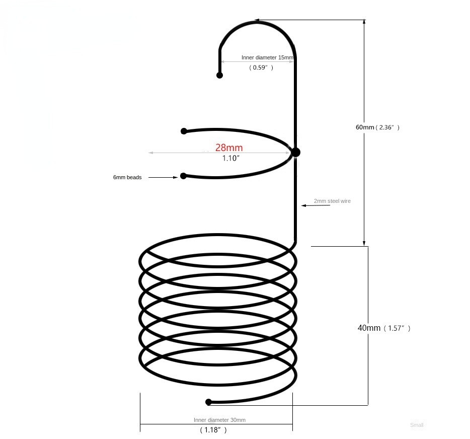 7 Ring Head Glans Stopper Penis Ring/plug with Balls Stainless Steel