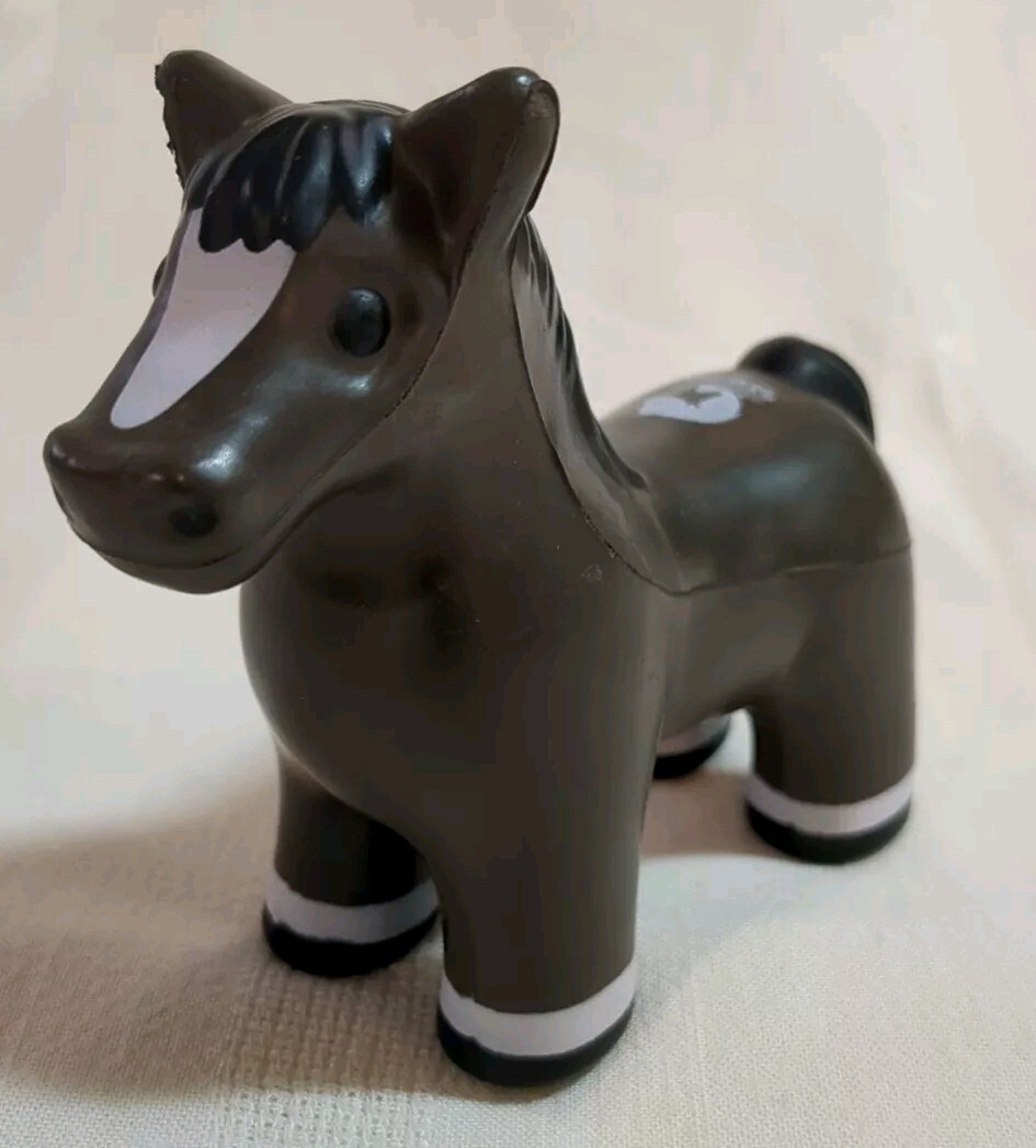 Stress Relief Squeezable Foam Brown Horse Wild Horse And Burro ALPI WESTERN 5X4″